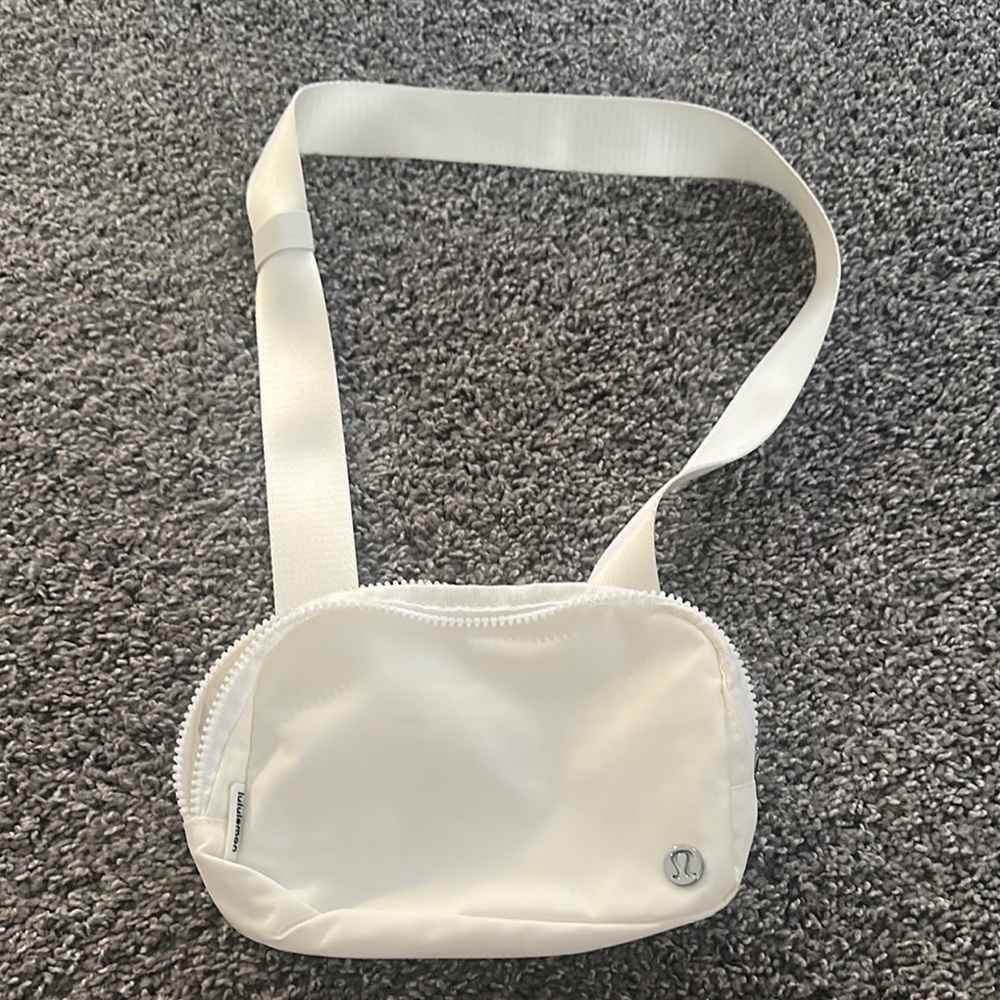 Lululemon White Crossbody Bag